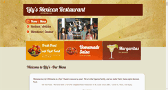 Desktop Screenshot of lilysfreshmex.com