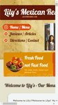 Mobile Screenshot of lilysfreshmex.com